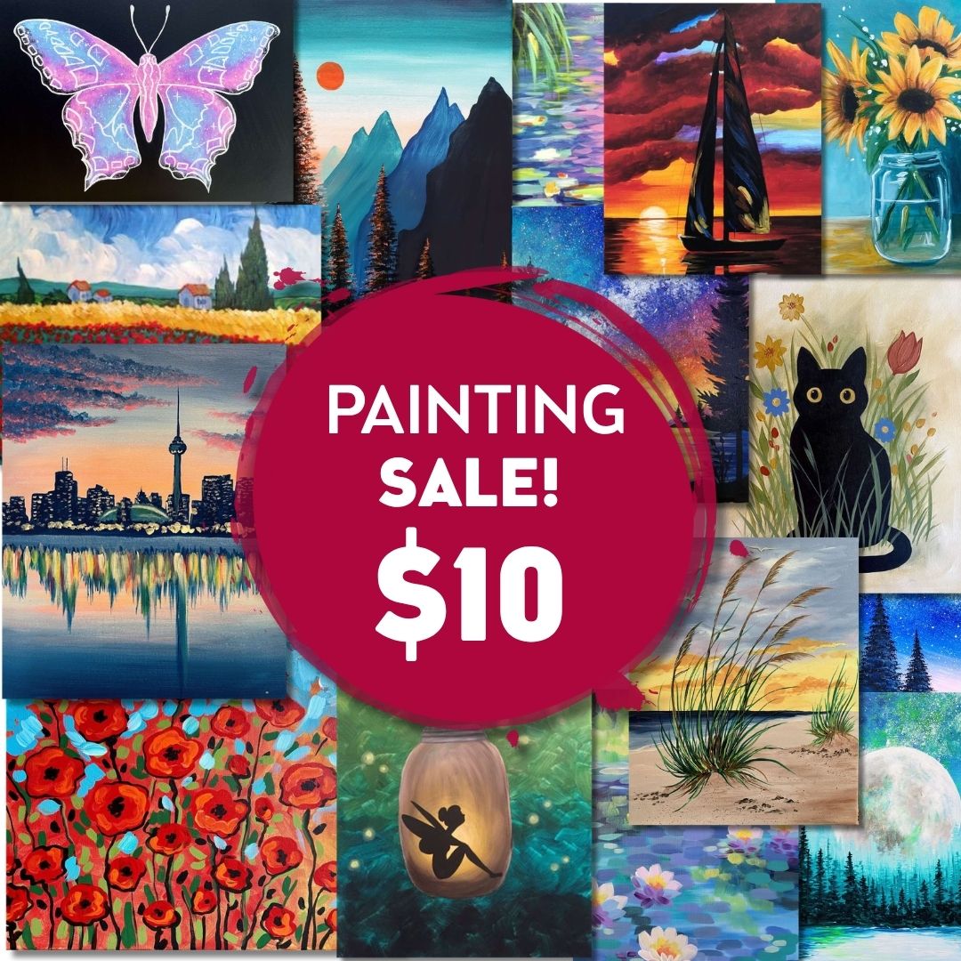 Painting Sales Day!